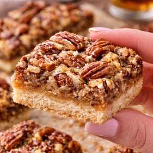 Vegan Maple Pecan Pie Riegel Rezept (Digitaler Download)