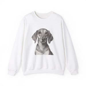 Daschund, Dog, Dog Lover, Unisex Heavy Blend™ Crewneck Sweatshirt
