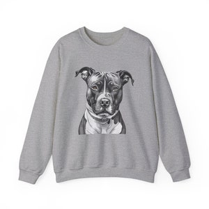Pit Bull, Dog, Dog Lover, Unisex Heavy Blend™ Crewneck Sweatshirt