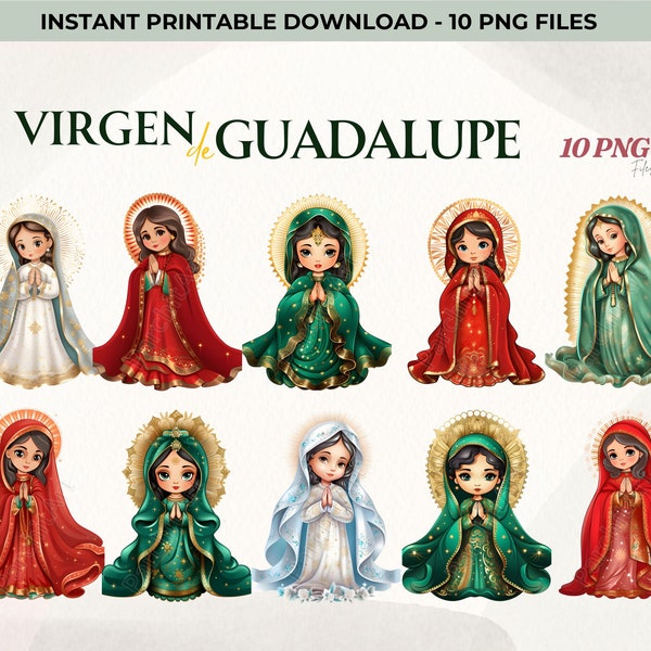 Mexican style Virgen de Guadalupe Nina PNG Clipart Cute Virgin of Guadalupe PNG Our Lady Of Guadalupe PNG Virgencita png Virgen Maria Mug