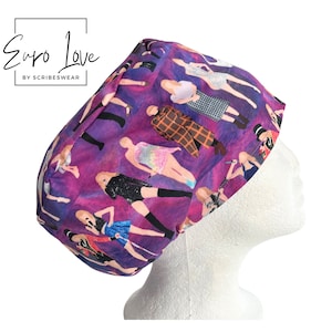 Whimsical Scrub Cap - Etsy display picture 2