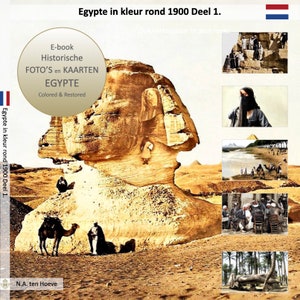 eBook Egypte in kleur rond 1900 Deel 1 | Fotoboek Postkaarten album
