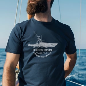 Gefunden Nemo Herren Disney Bella Canvas T-Shirt Herren Disney Parks Shirt Findet Nemo T-Shirt für Jungs Disney Ehemänner