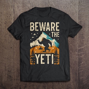Disney Shirt for Men Matterhorn T-Shirt for Guys Men&#39;s Disney Matterhorn Shirt Men&#39;s Yeti T-shirt