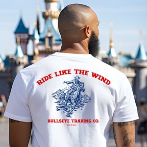 Toy Story Men's Disney Shirt Ride Like the Wind Shirt for Men Men's Disney Shirt Toy Story Woody Toy Story Shirt for Men