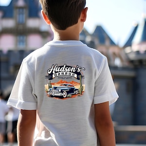 Radiator Springs Youth Short Sleeve Shirt Disney Shirt Radiator Racers Youth Short Sleeve Tshirt Doc Hudson Tshirt