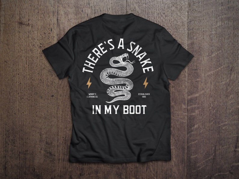 Snake In My Boot Men's Shirt Disney Shirt for Men Toy Story Shirt for Guys Woody Toy Story Shirt for Men Disney Guys Shirt Disney Husband Disneyland Shirt Disney World Shirt Toy Story Shirt for Guys