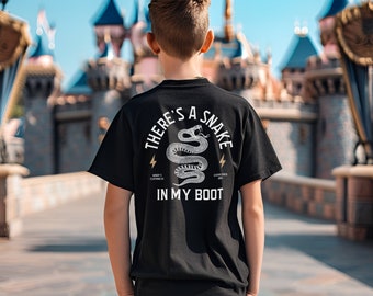 Snake In My Boot Kids Shirt Disney Shirt for Kids Toy Story Shirt for Kids Woody Toy Story Shirt for Kids