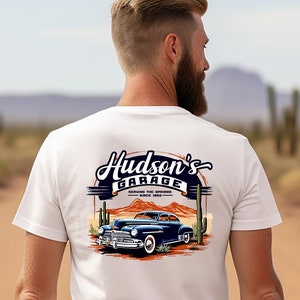 Radiator Springs Tshirt Men's Disney Shirt Radiator Racers Tshirt Doc Hudson Tshirt Disney Shirt for Men Cars Land Shirt