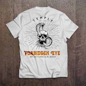 Indiana Jones T-Shirt Disneyland Shirt for Men Indy Shirt for Men Temple of the Forbidden Eye T-Shirt for Men Disneyland Indiana Jones Disney Shirt for Guys Disney Husbands Shirt