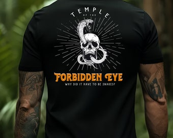 Indiana Jones T-Shirt Disneyland Shirt for Men Indy Shirt for Men Temple of the Forbidden Eye T-Shirt for Men Disneyland Indiana Jones