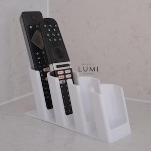 Remote Control Holder, TV Remote Organizer, Living Room Organizer For TV Remote, Remote Caddy, Control Organizer for Home and Office,