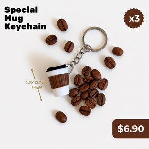 Coffee Lovers Gift Set, Kitchen Decor, Coffee Decor, Coffee Mug Figures, Coffee Gifts, Coffee Bar Decor, Coffee Accessories image 4