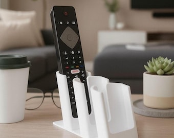 Soporte para control remoto, organizador de control remoto de TV, organizador para sala de estar para control remoto de TV, organizador de control remoto, organizador de control para el hogar y la oficina,