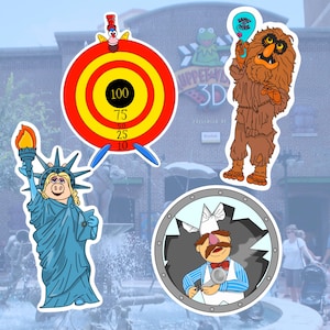 Muppet Vision 3D Stickers - Limited Edition! SERIES 3