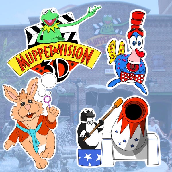 Muppet*Vision 3D Stickers - Limited Edition! SERIES 5