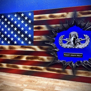 Colonial Basic EOD Patch Series American Flag Art - Bomb Squad, Crab Wooden American Flag Gift, ETS/PCS Retirements & more.