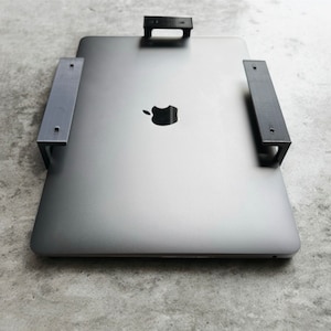 Under Desk Laptop Mount Screw Hardware Included! Organization, Table, iPad, Mac, Holder, Storage, Clean, Clutter Free