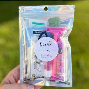 Bridal Emergency Kit: Holographic Bag - Wedding Day Gift