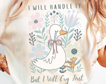 Silly Goose Shirt, One Silly Goose, Comfort Colors Tee, Funny Goose Shirt, Goose Shirt, Silly Goose, Cute goose Tshirt, Mental Health Shirt
