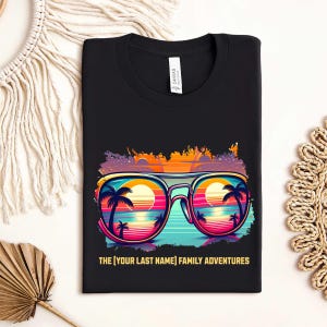 Personalized Family Adventure Tee: Custom Vacation T-Shirt