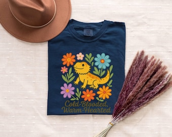 Reptile Lover T-Shirt: Herpetology Gift, Bearded Dragon Tee
