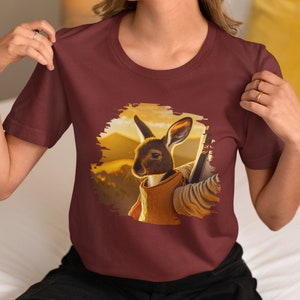 Perfekter Sonnenuntergang: Kangaroo&#39;s Day Out!, Süßes Känguru Shirt, Geburtstagsgeschenk
