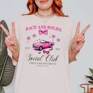 Custom Boujee Bachelorette T-shirt, Squad Shirt, Matching Outfit, Fun Party Tee, Bridal Party Gift, Bridal Party Gifts, Custom Bachelorette
