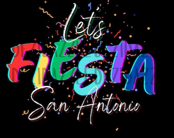let's FIESTA San Antonio PNG