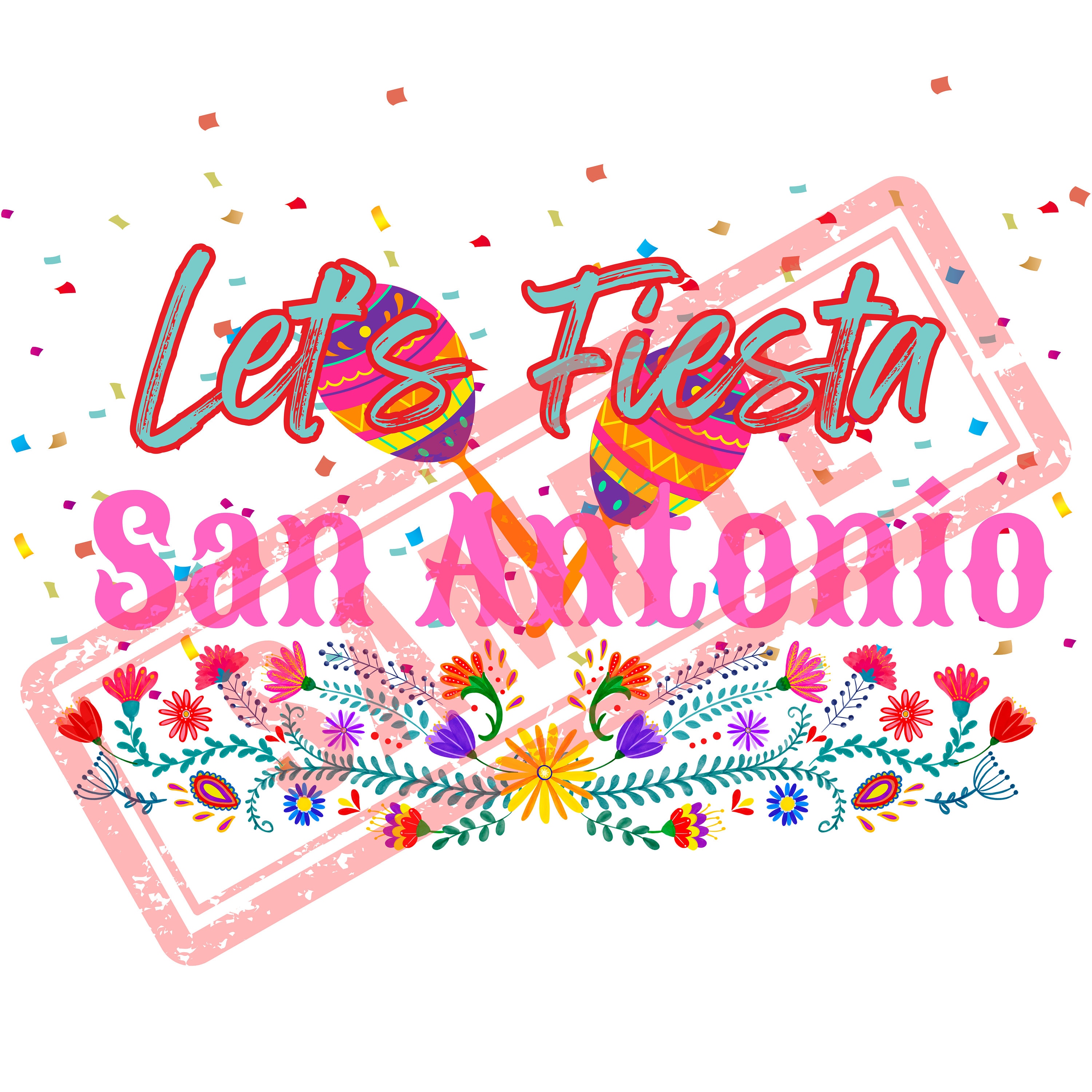 Lets Fiesta San Antonio PNG - Etsy