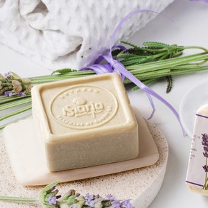 einzigartige Lavendel duftende Olivenöl-Seife - Lavendelseife
