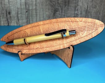 Big Surfboard Pen Holder Desk Stand ...
