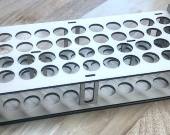 Ink Sample Vial Storage Holder Organizer for Small Tubes and Such  ... SVG digital download.