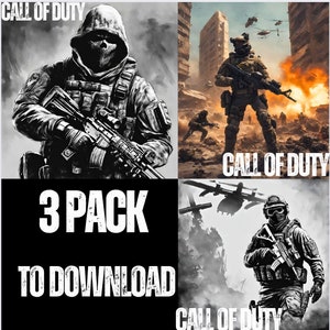 Call of Duty Poster - Etsy