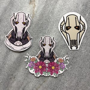 General Grievous | Star Wars | Laminated Vinyl Sticker