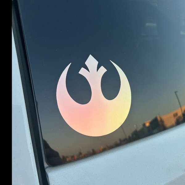 Rebel Alliance Decal Sticker (4 Inch) - Star Wars Vinyl Sticker For Car, Laptop, Window