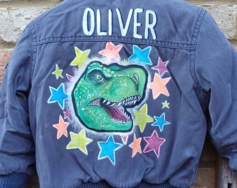 Personalised denim jacket