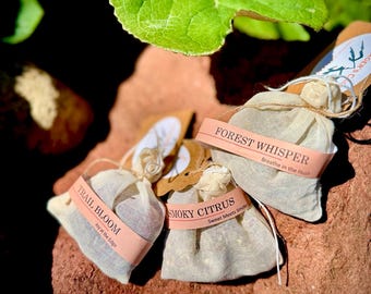 Choose Your Scent | Natural Aromatherapy Sachet | Forager's Cache by Hike and Heal
