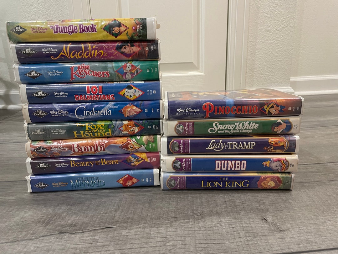 VHS Black Diamond & Walt Disney Movies Bundle Etsy