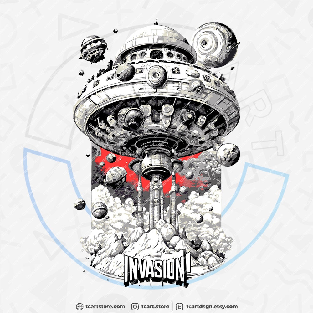 Alien Vol.1 T-shirt Design Bundle Suitable for Printing, 100+ High ...