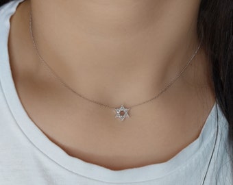 Star Of David necklace. Jewish symbol. Made in Israel.Stand with Israel.Jewish gifts. Jewish Jewlery