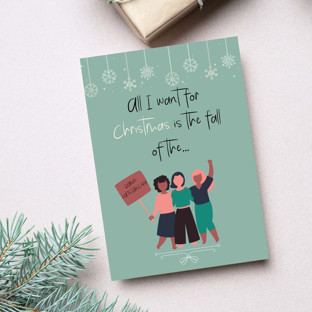 Feminist Christmas Cards 