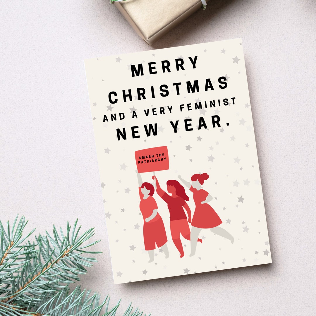 Feminist Christmas Cards 