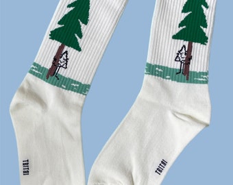 tree hugger organic cotton socks