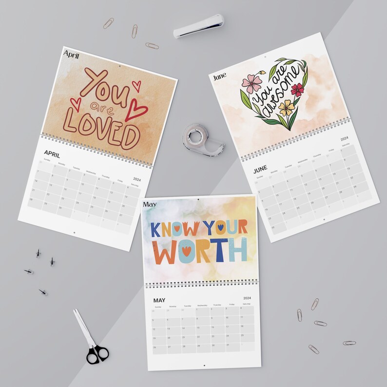 Self Love Calendar 2024 Self Care Cute Calendars Gifts Gift for Her Self Love Calendar 2024 Self Care Cute Calendars Gifts Gift for Her
