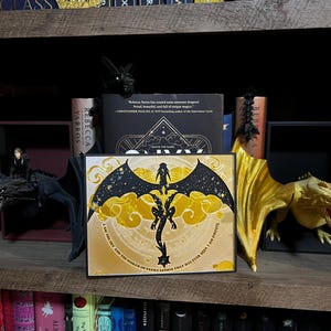 Fourth Wing Bookshelf Decor