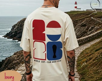 Coppa del Mondo, maglietta Paesi Bassi, Canada, Messico, Stati Uniti, abbigliamento per tifosi