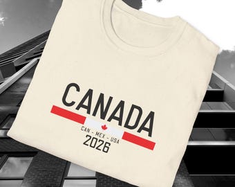 World Cup | Canada | Personalized T-Shirt |  Graphic Ter | Mundial | USA | Canada | Mexico | Fan Apparel