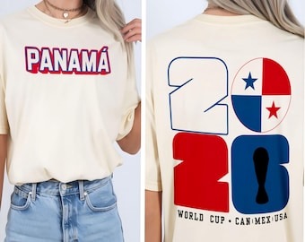 World Cup | Panama T-Shirt | Graphic Tee | Casual Outfit Top | Gift | Unisex Football Apparel