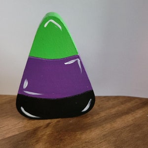 Halloween Candy Corn aus Holz